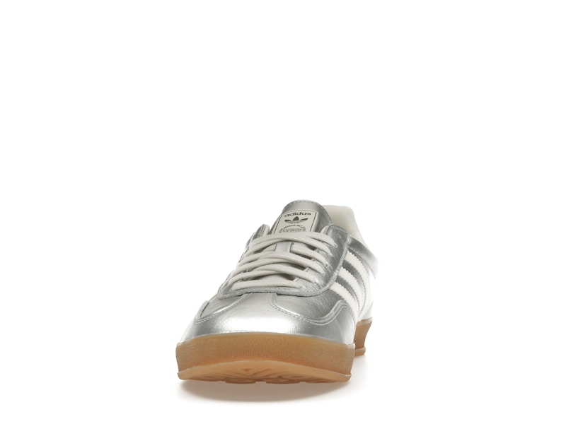 adidas Gazelle Indoor Silver Metallic Core White