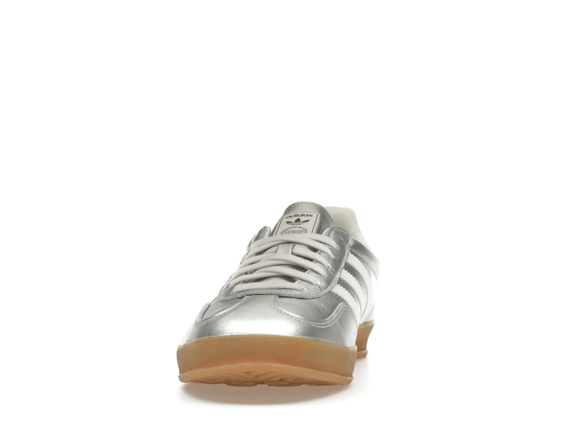 adidas Gazelle Indoor Silver Metallic Core White