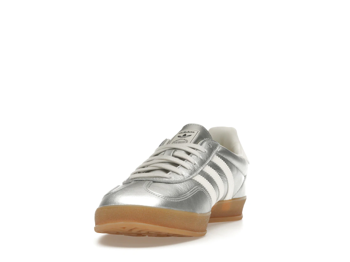 adidas Gazelle Indoor Silver Metallic Core White