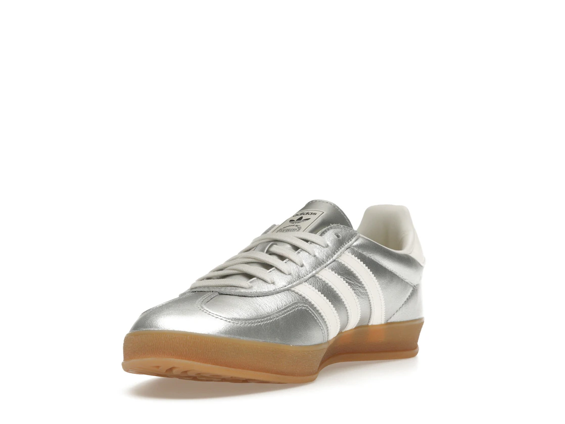 adidas Gazelle Indoor Silver Metallic Core White