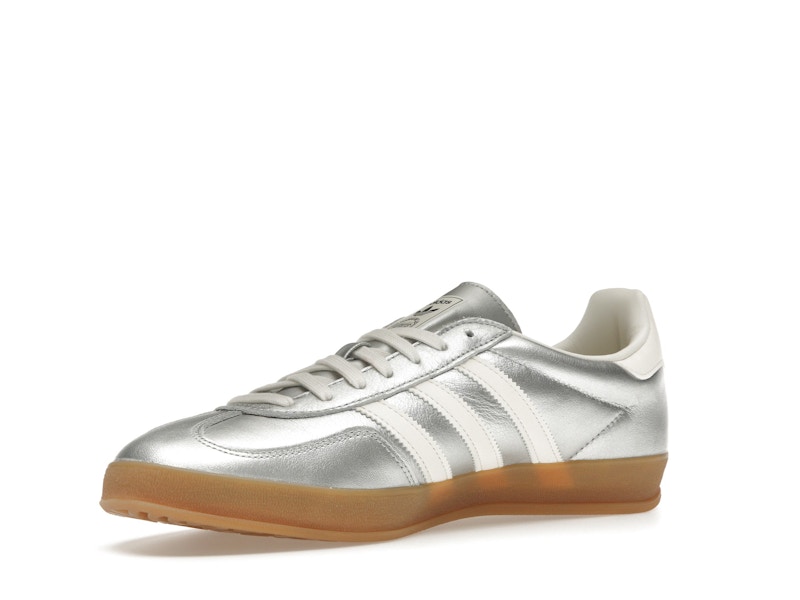 adidas Gazelle Indoor Silver Metallic Core White