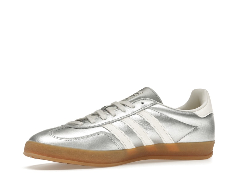 adidas Gazelle Indoor Silver Metallic Core White