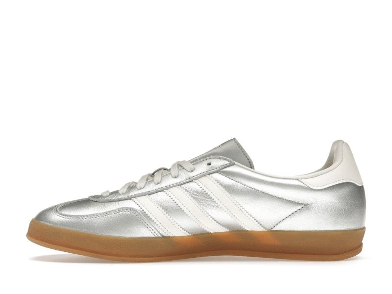 adidas Gazelle Indoor Silver Metallic Core White