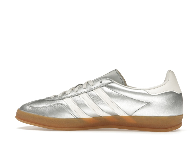 adidas Gazelle Indoor Silver Metallic Core White