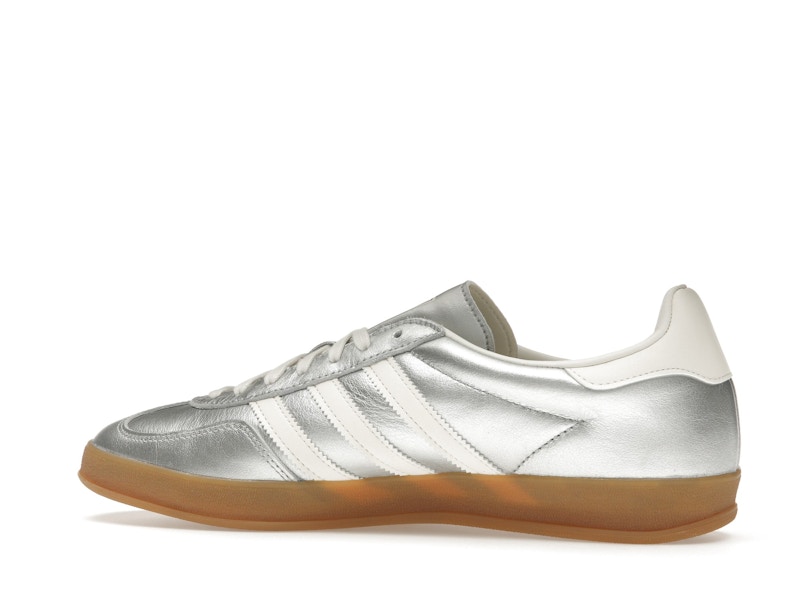 adidas Gazelle Indoor Silver Metallic Core White