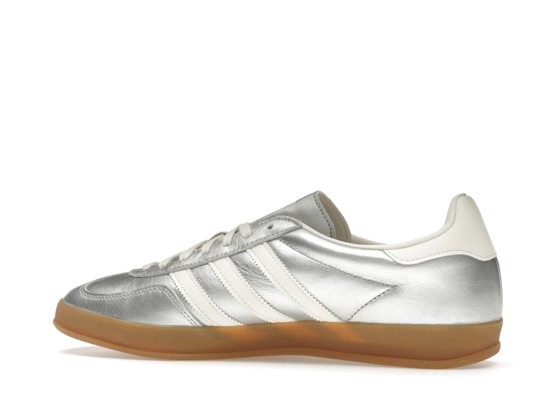 adidas Gazelle Indoor Silver Metallic Core White