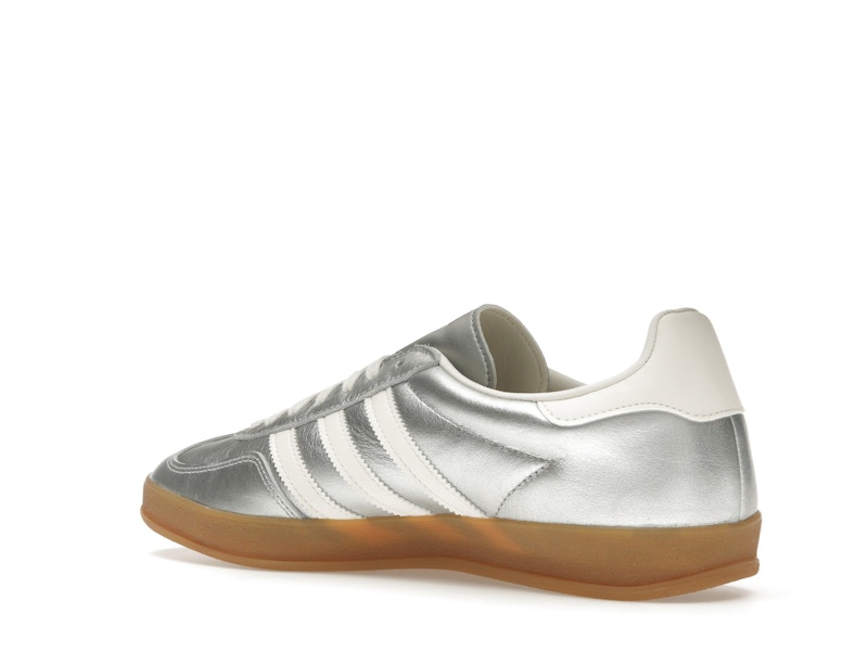 adidas Gazelle Indoor Silver Metallic Core White