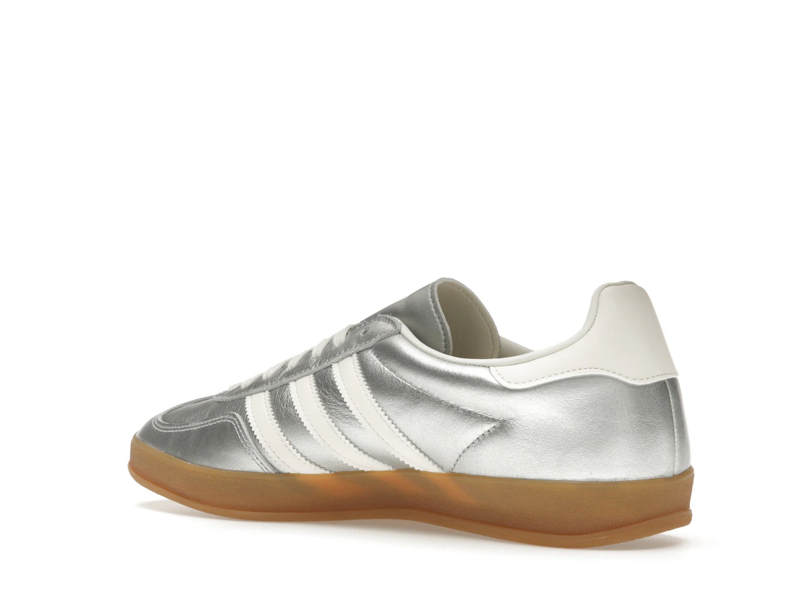 adidas Gazelle Indoor Silver Metallic Core White