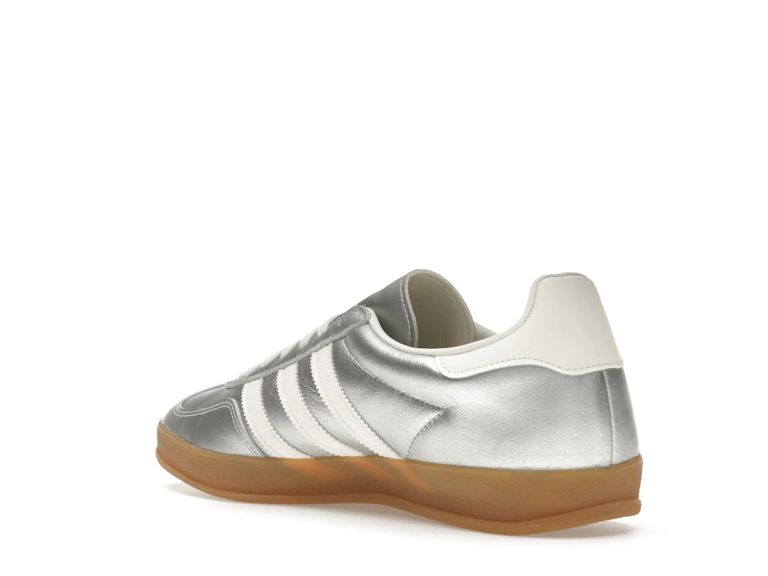adidas Gazelle Indoor Silver Metallic Core White