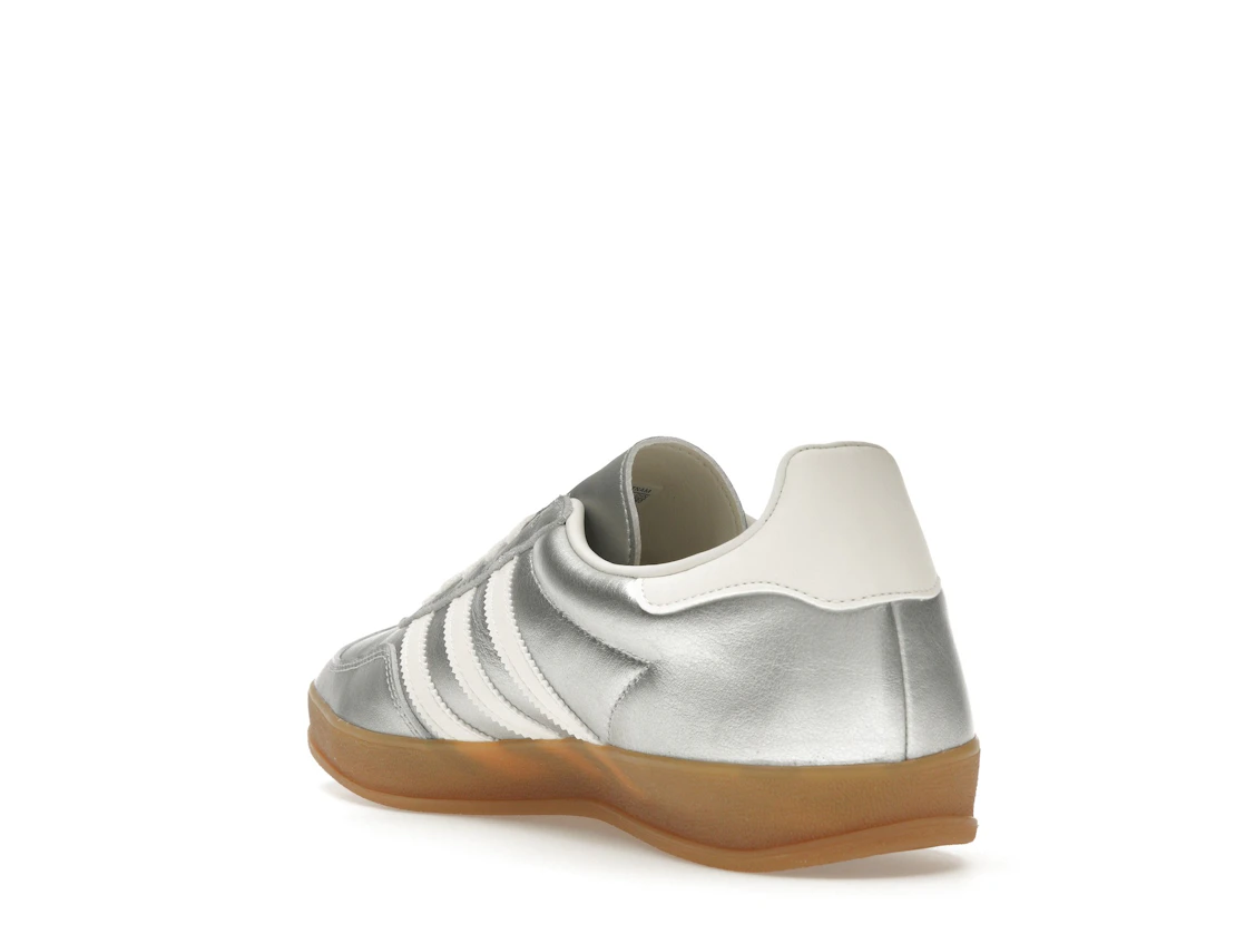adidas Gazelle Indoor Silver Metallic Core White