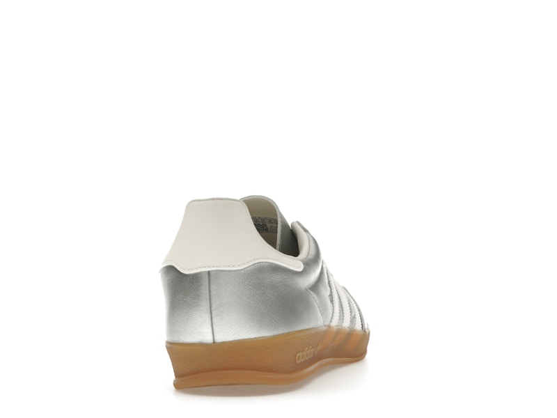 adidas Gazelle Indoor Silver Metallic Core White