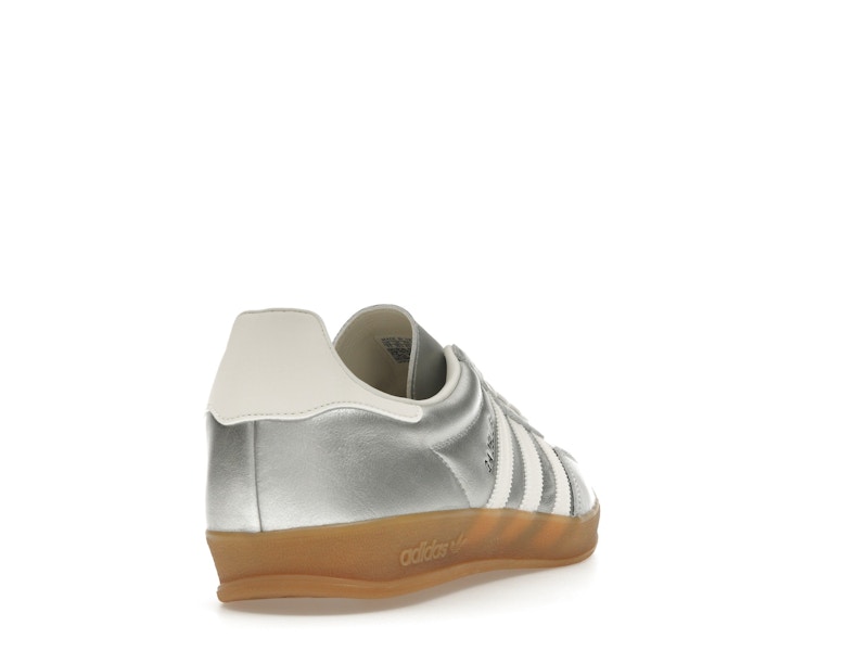 adidas Gazelle Indoor Silver Metallic Core White
