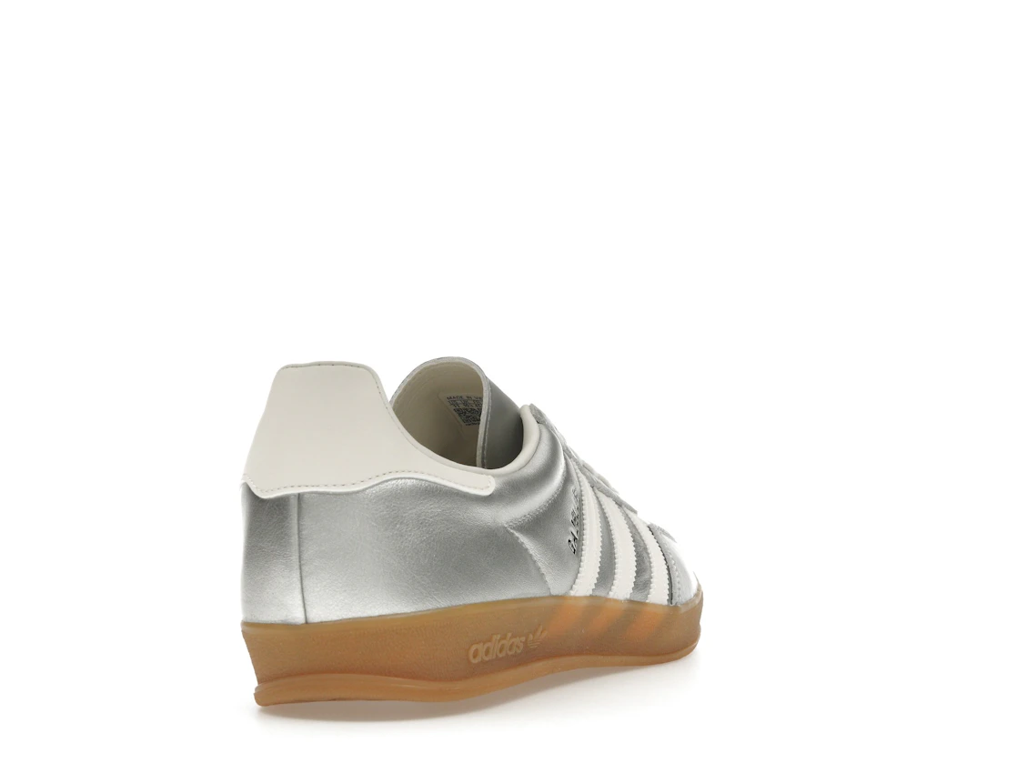 adidas Gazelle Indoor Silver Metallic Core White