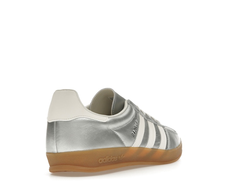 adidas Gazelle Indoor Silver Metallic Core White