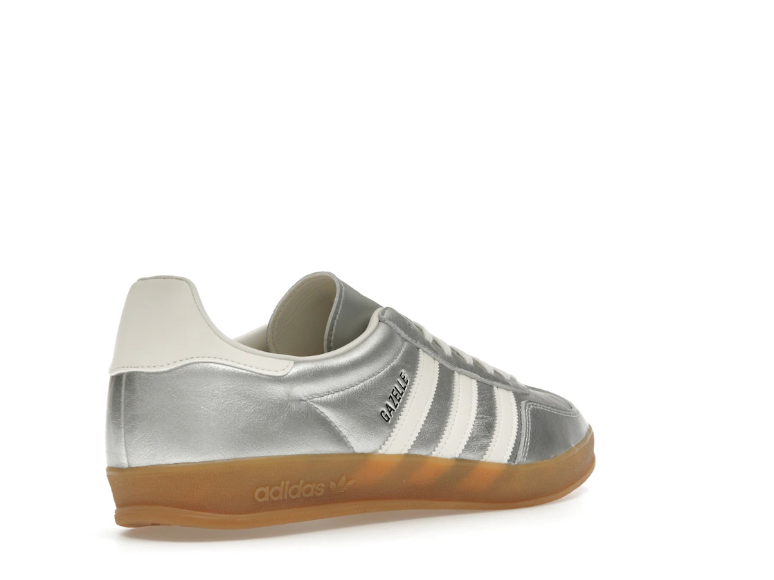 adidas Gazelle Indoor Silver Metallic Core White