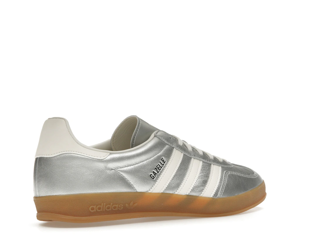 adidas Gazelle Indoor Silver Metallic Core White