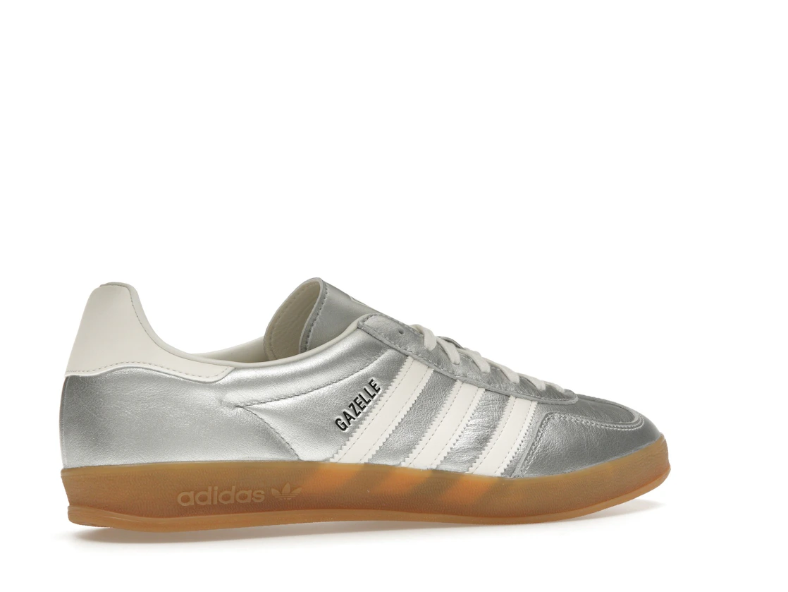 adidas Gazelle Indoor Silver Metallic Core White