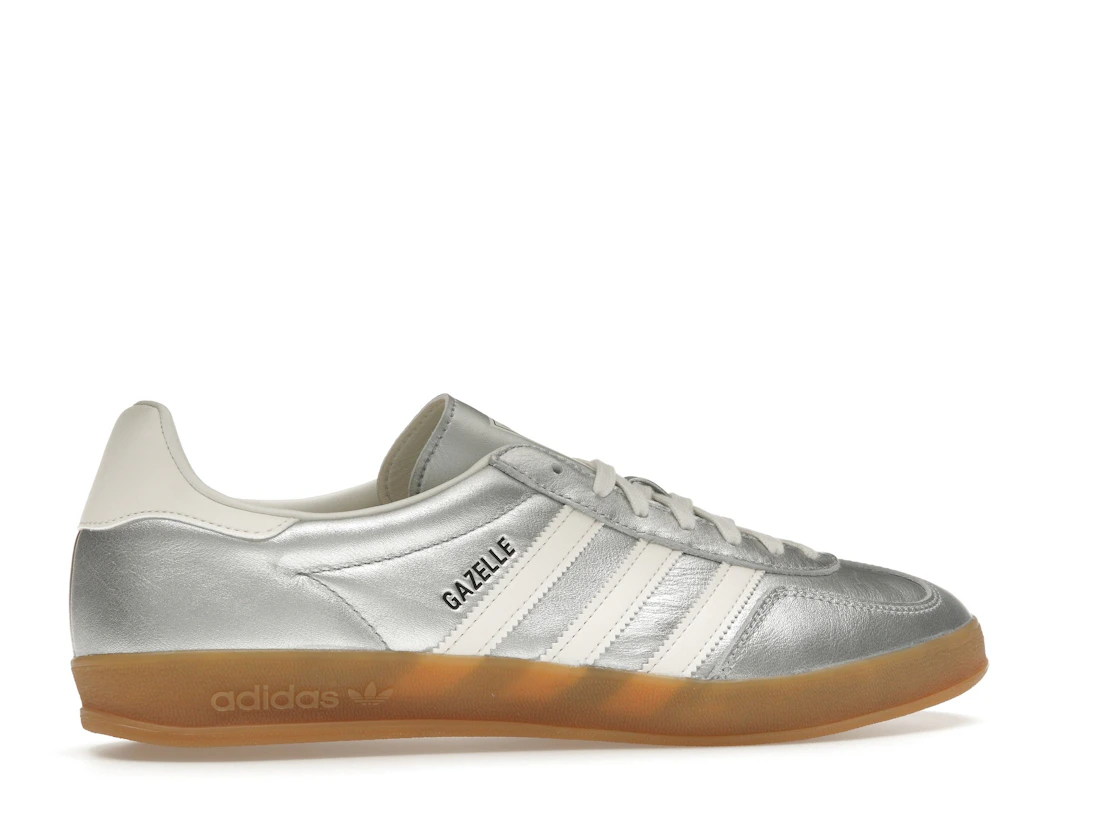 adidas Gazelle Indoor Silver Metallic Core White