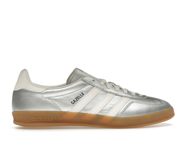 adidas Gazelle Indoor Silver Metallic Core White
