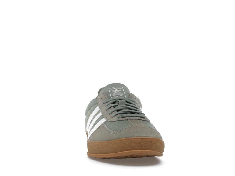 adidas Gazelle Indoor Silver Pebble Silver Green