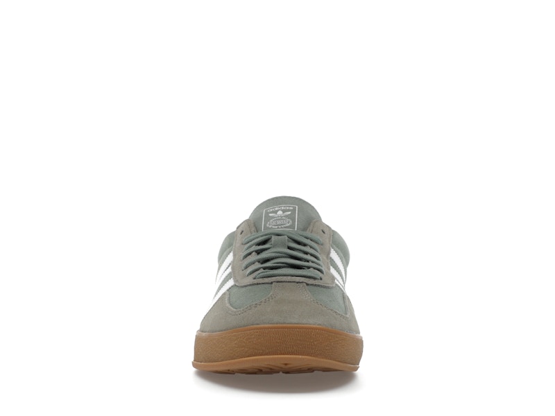 adidas Gazelle Indoor Silver Pebble Silver Green