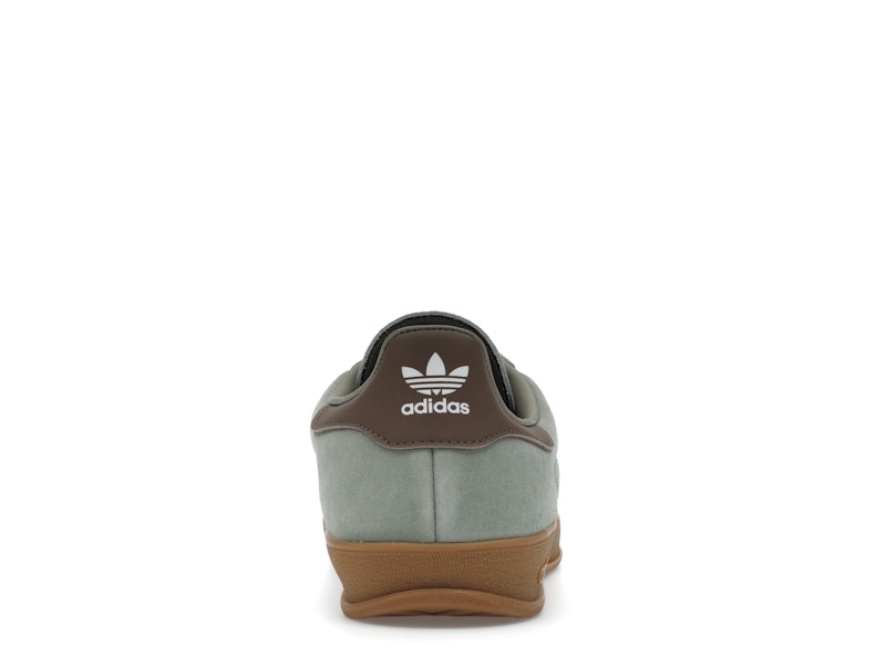 adidas Gazelle Indoor Silver Pebble Silver Green