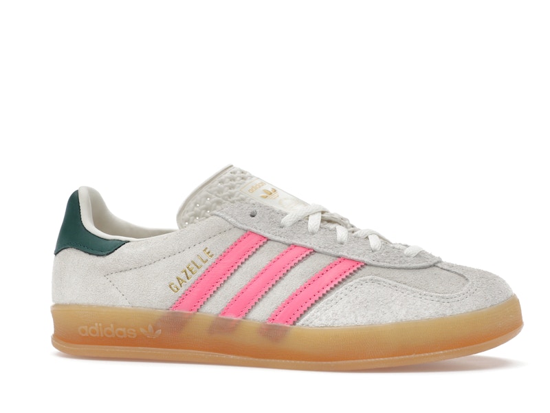 adidas Gazelle Indoor White Off White Lucid Pink (Women's)