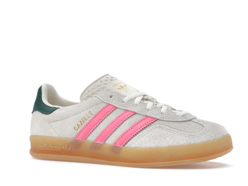 adidas Gazelle Indoor White Off White Lucid Pink (Women's)