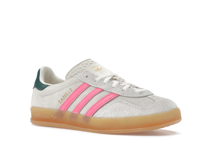 adidas Gazelle Indoor White Off White Lucid Pink (Women's)