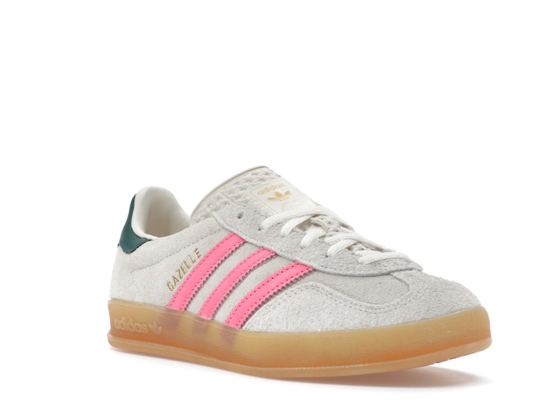 adidas Gazelle Indoor White Off White Lucid Pink (Women's)