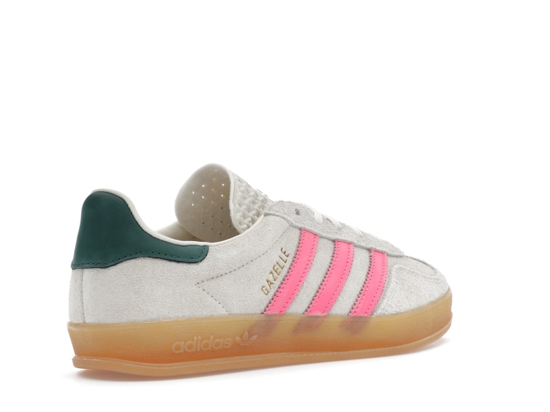 adidas Gazelle Indoor White Off White Lucid Pink (Women's)