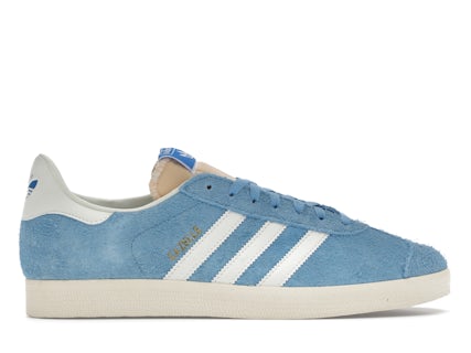 adidas Gazelle Azul claro OFF-WHITE Crema Blanco Hombre IF9653 MX