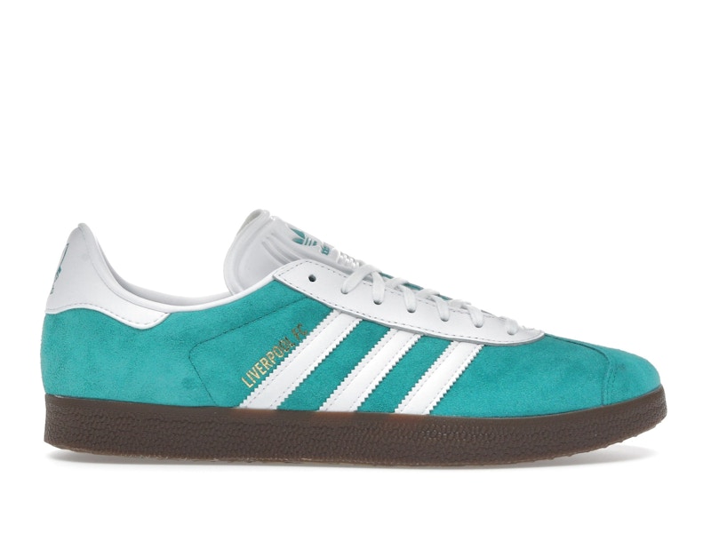 adidas Gazelle Liverpool FC Third Kit Sea Green Men's JR4159 US