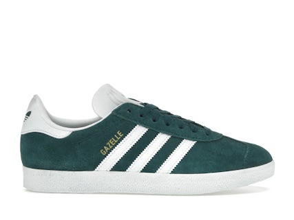 adidas Gazelle Mystery Green Cloud White Gold Metallic Men's - JH5383 - US adidas Gazelle Mystery Green Cloud White Gold Metallic Men's - JH5383 - US