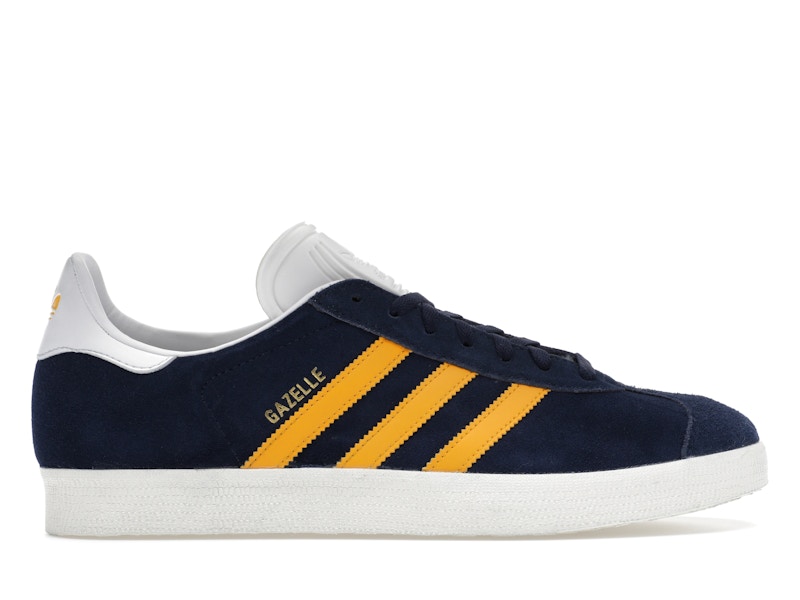 adidas Gazelle Night Indigo Crew Yellow Men's - IG2094 - US