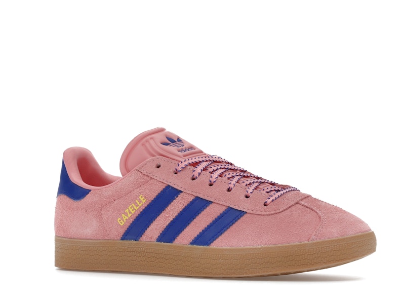 adidas Gazelle Semi Pink Spark Lucid Blue Pure Sulfur (Women's)