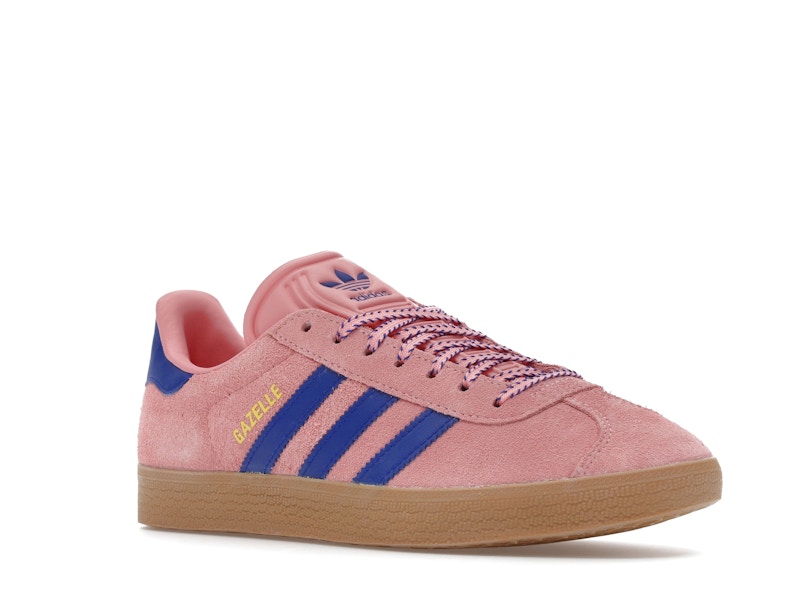 adidas Gazelle Semi Pink Spark Lucid Blue Pure Sulfur (Women's)