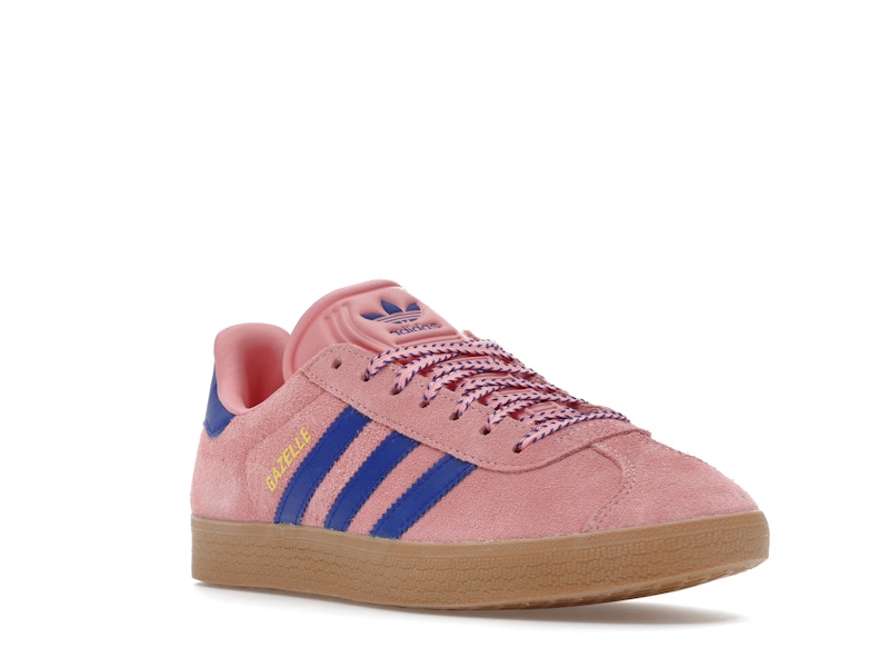adidas Gazelle Semi Pink Spark Lucid Blue Pure Sulfur (Women's)