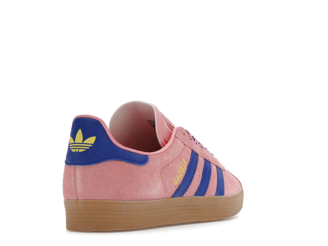 adidas Gazelle Semi Pink Spark Lucid Blue Pure Sulfur (Women's)
