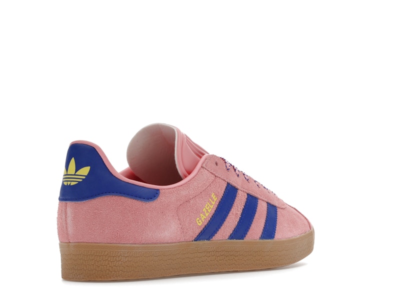 adidas Gazelle Semi Pink Spark Lucid Blue Pure Sulfur (Women's)