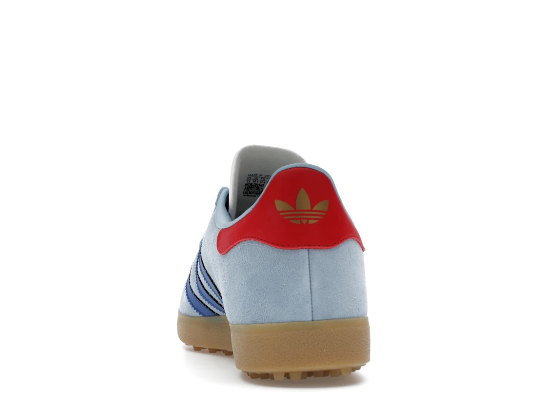 adidas Gazelle Spikeless Golf Clear Sky Royal Better Scarlet