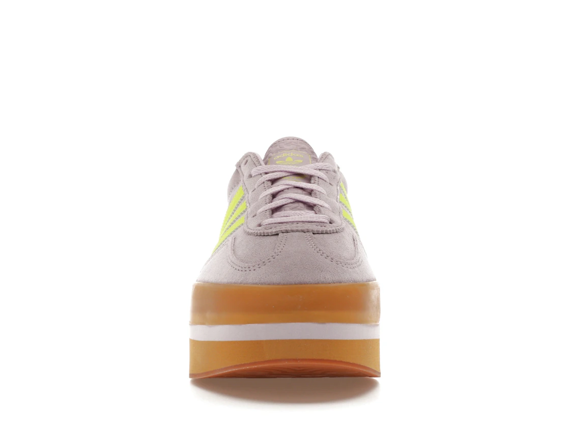 adidas Gazelle Stack Ice Lavender Solar Yellow Gum (Women's)