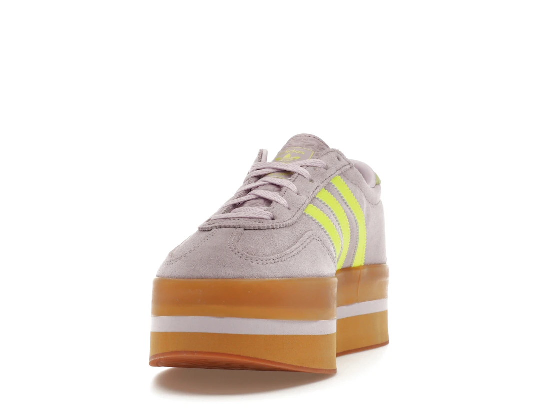 adidas Gazelle Stack Ice Lavender Solar Yellow Gum (Women's)
