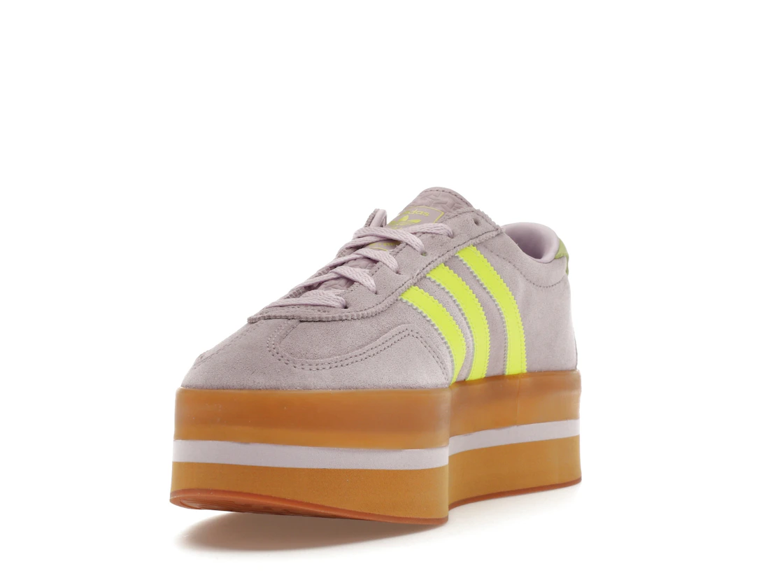 adidas Gazelle Stack Ice Lavender Solar Yellow Gum (Women's)