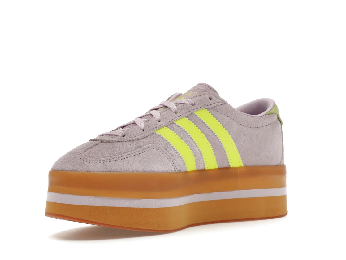 adidas Gazelle Stack Ice Lavender Solar Yellow Gum (Women's)
