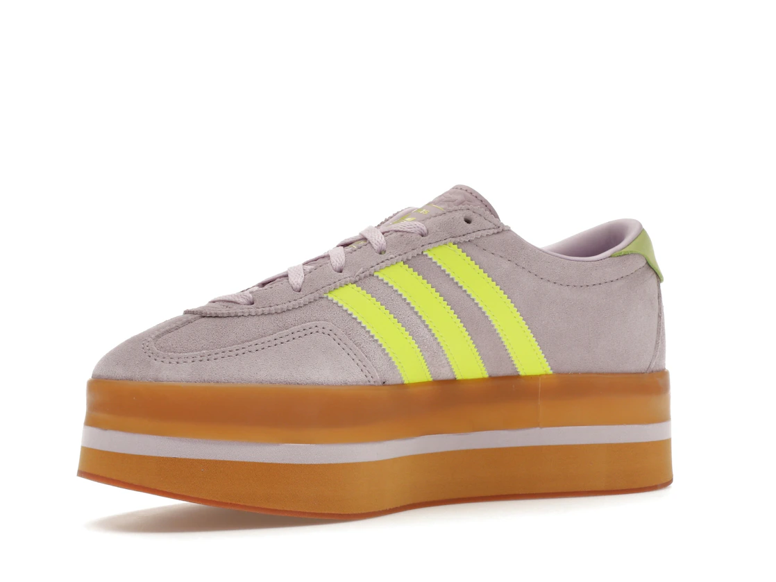 adidas Gazelle Stack Ice Lavender Solar Yellow Gum (Women's)