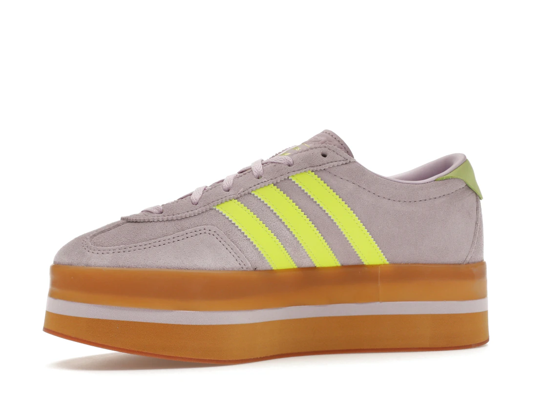 adidas Gazelle Stack Ice Lavender Solar Yellow Gum (Women's)