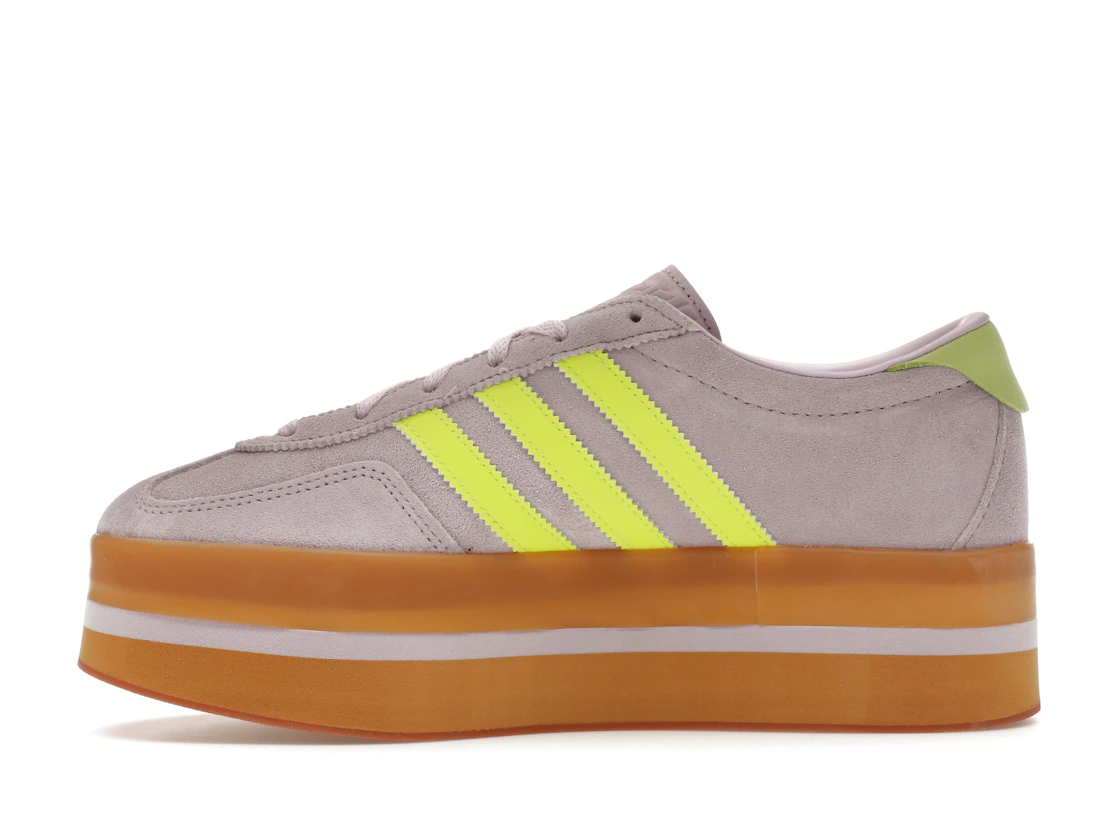 adidas Gazelle Stack Ice Lavender Solar Yellow Gum (Women's)