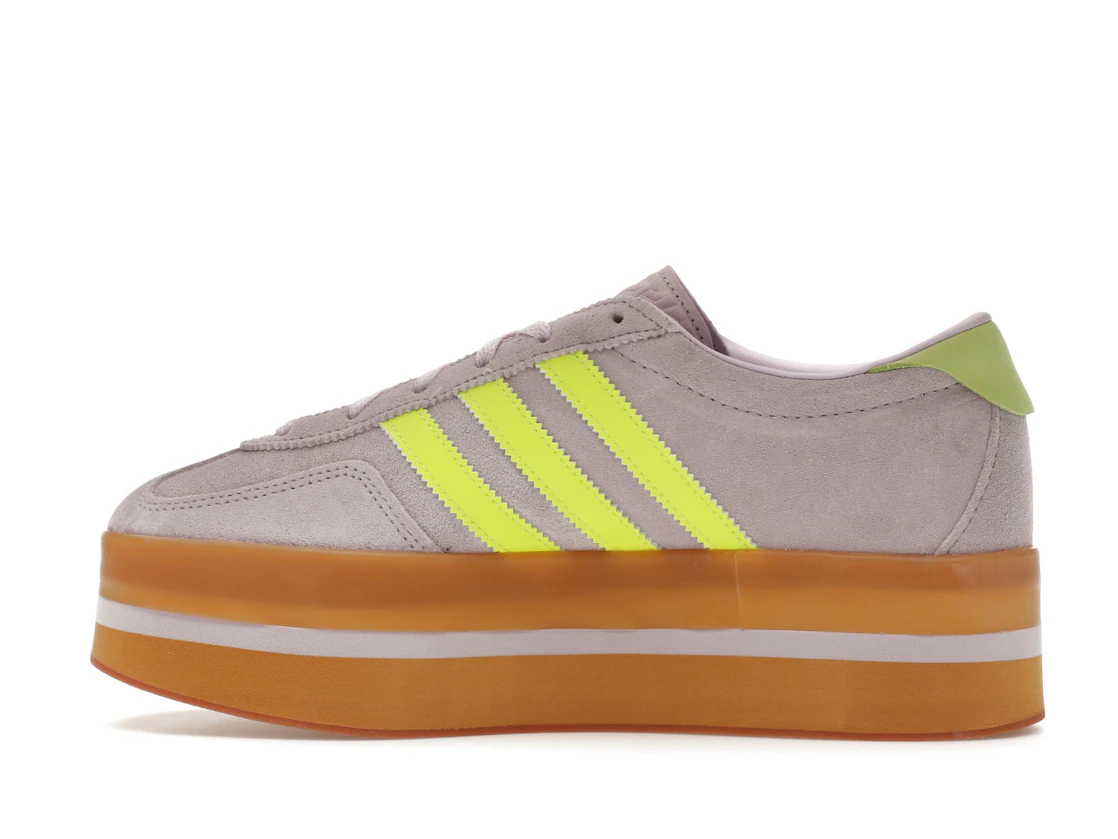 adidas Gazelle Stack Ice Lavender Solar Yellow Gum (Women's)