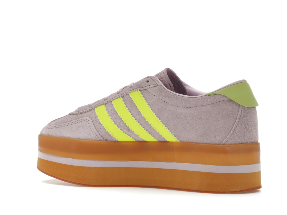 adidas Gazelle Stack Ice Lavender Solar Yellow Gum (Women's)